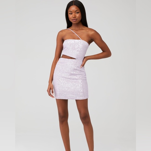 Amanda Uprichard Brinley Sequin-Embroidered Halterneck dress - Like new - Small - Picture 13 of 15